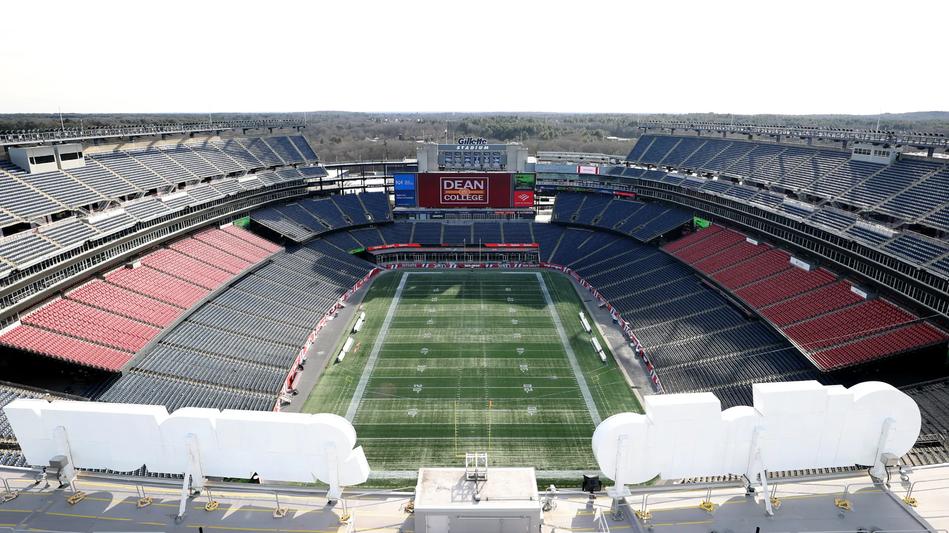 Gillette Stadium in Foxborough