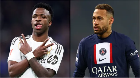 Vinicius Junior and Neymar.