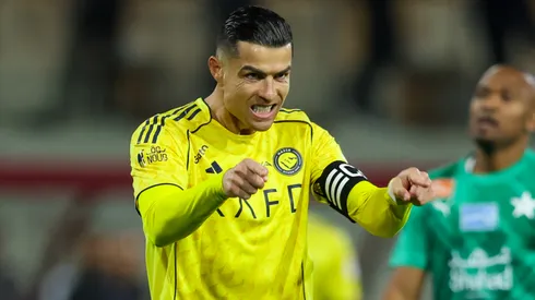 Cristiano Ronaldo reacts