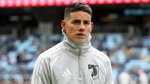 James Rodríguez #10 of Minnesota United.