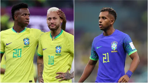 Brazil stars Vinicius, Neymar and Rodrygo.