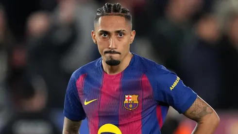 Raphinha of FC Barcelona.