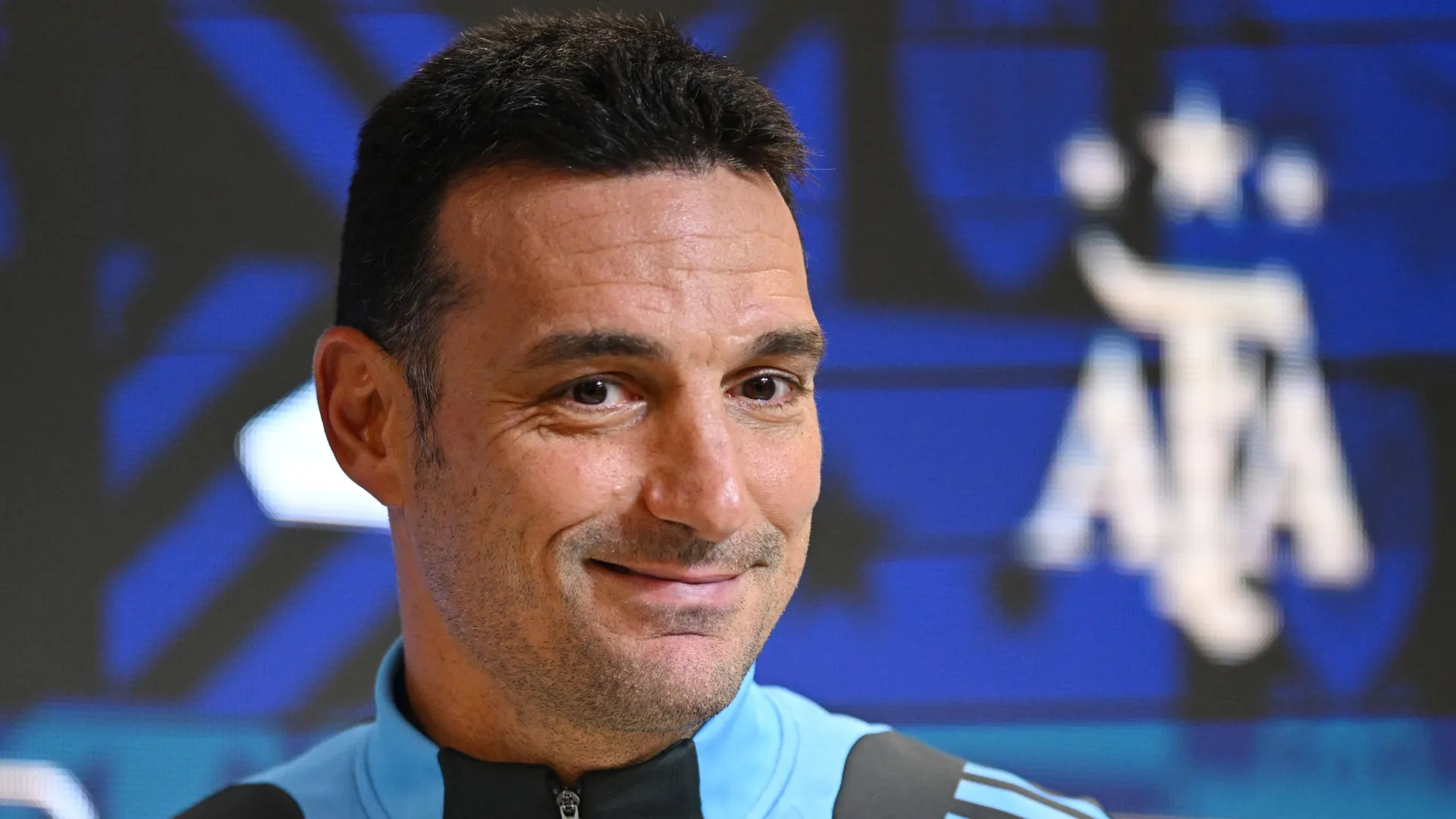 Argentina head coach Lionel Scaloni.