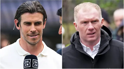 Former Real Madrid C. F. star Gareth Bale and Manchester United legend Paul Scholes.