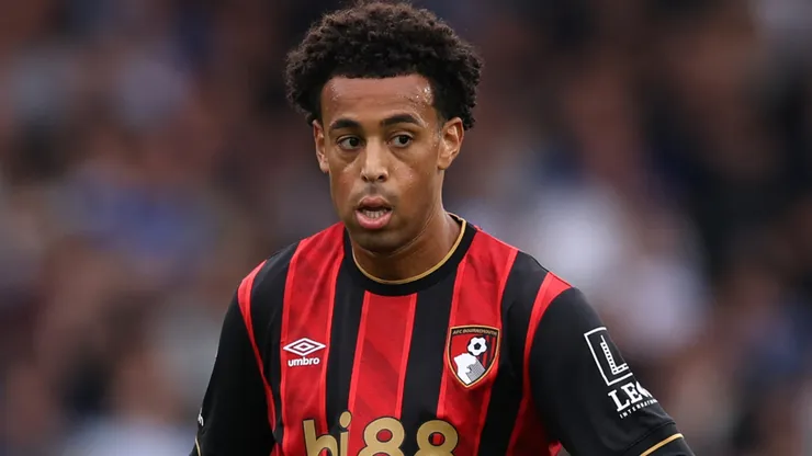 AFC Bournemouth player Tyler Adams in action during the Premier League match.
