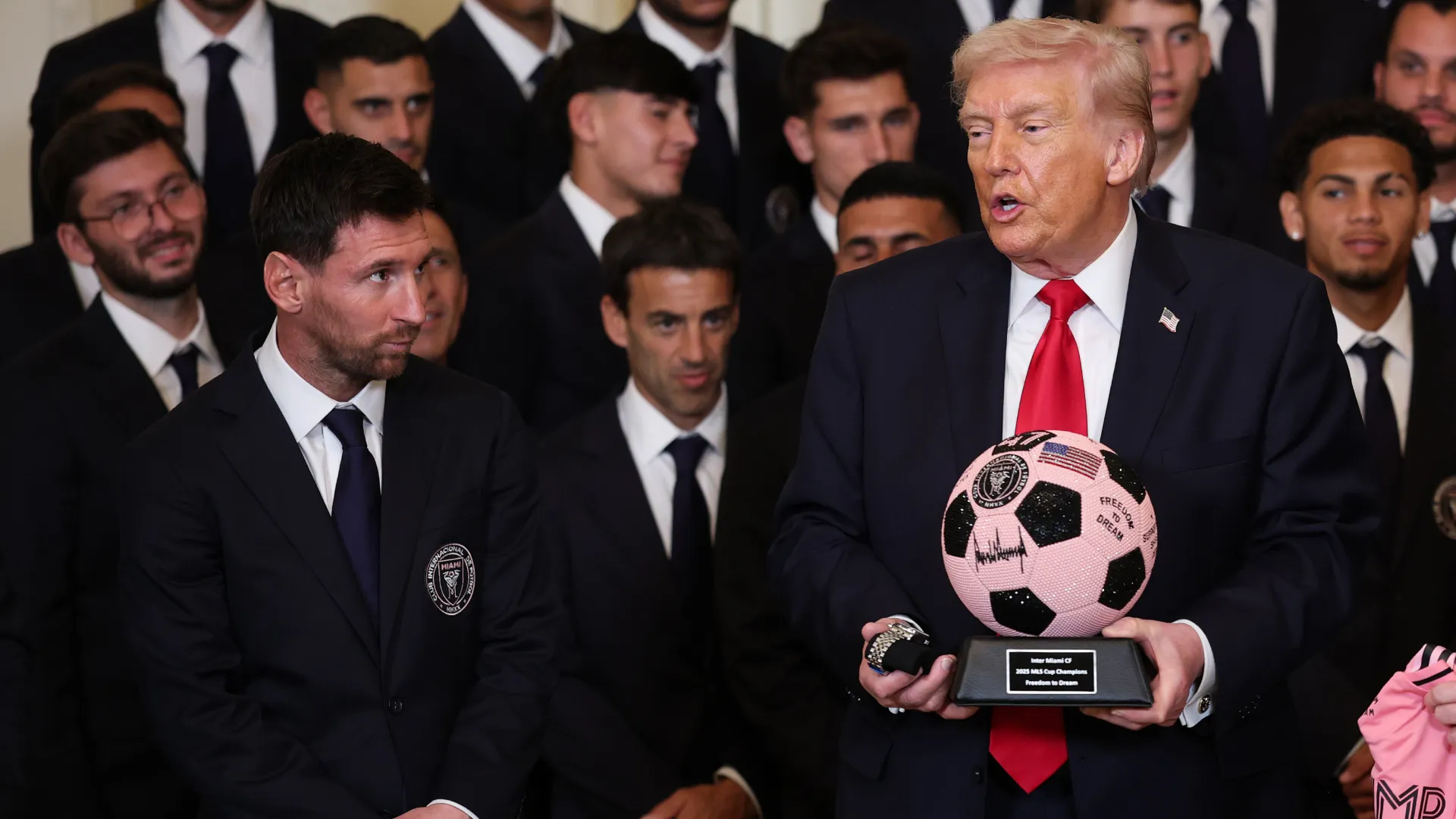 messi trump