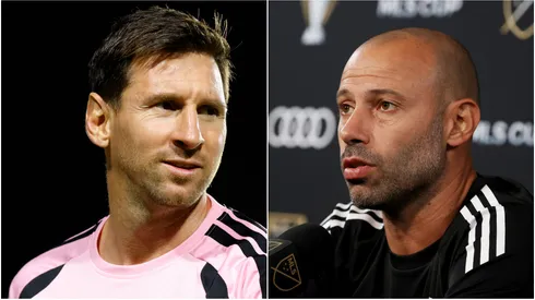 Lionel Messi and Javier Mascherano.