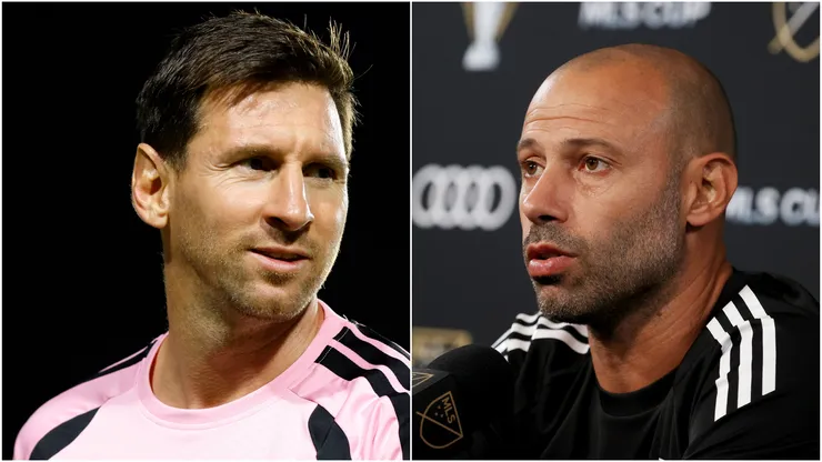 Lionel Messi and Javier Mascherano.
