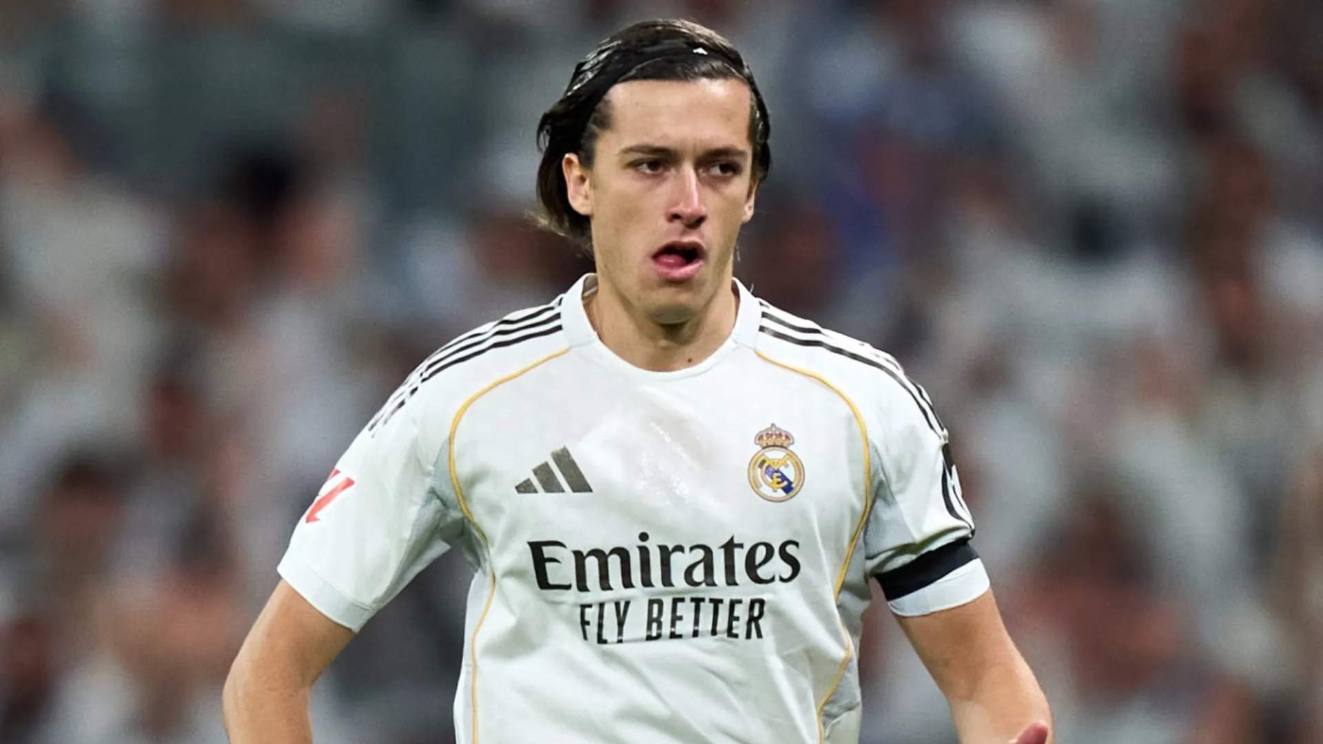 Real Madrid star Álvaro Carreras