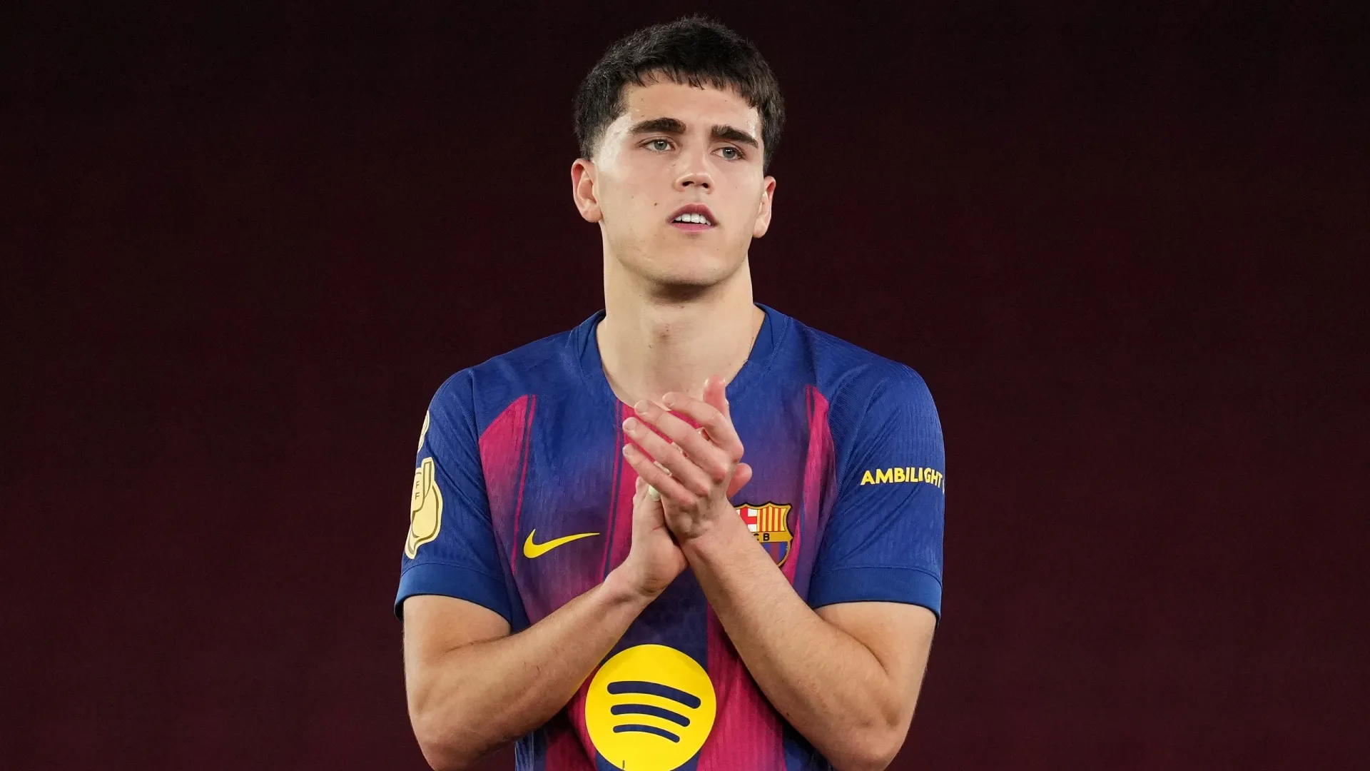 Pau Cubarsi of FC Barcelona.