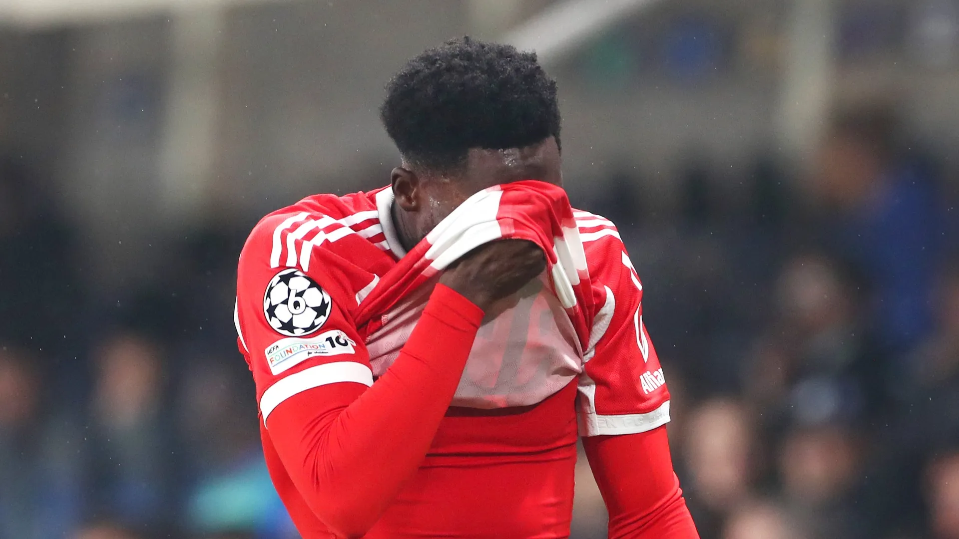 Alphonso Davies of FC Bayern Munich.