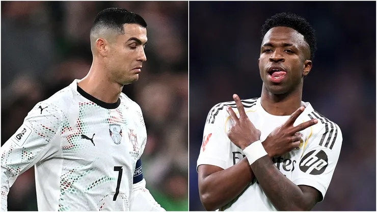 Cristiano Ronaldo and Vinicius.
