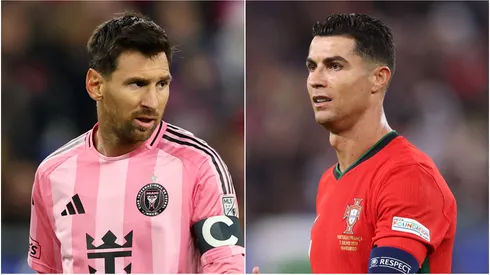 Lionel Messi and Cristiano Ronaldo.