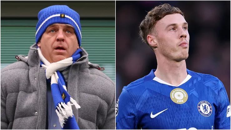 Chelsea Owner, Todd Boehly and Cole Palmer.