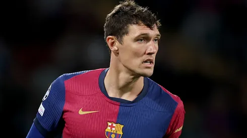 Andreas Christensen of FC Barcelona during the UEFA Champions League.