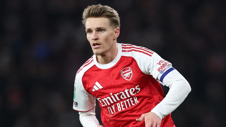 Martin Odegaard of Arsenal.
