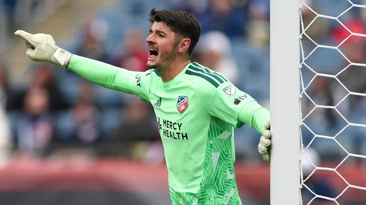 Roman Celentano of the FC Cincinnati
