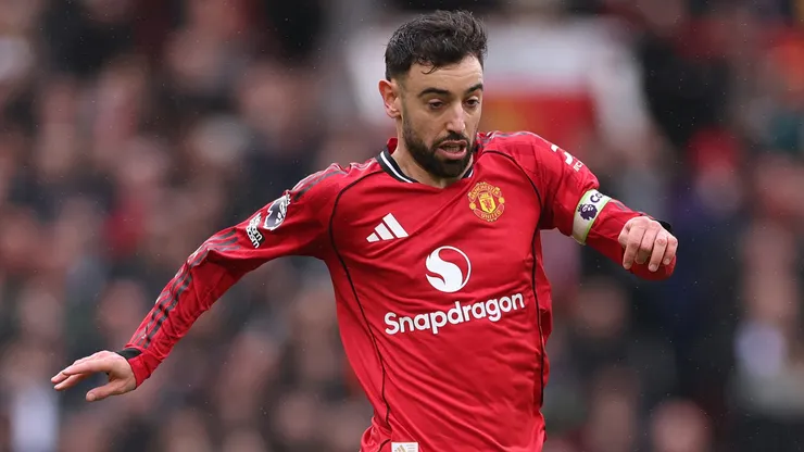 Bruno Fernandes of Manchester United
