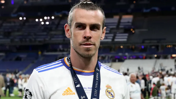 Gareth Bale of Real Madrid following the UEFA Champions League final.
