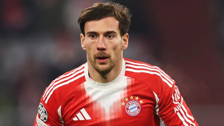 Leon Goretzka of Bayern Munich during the UEFA Champions League.
