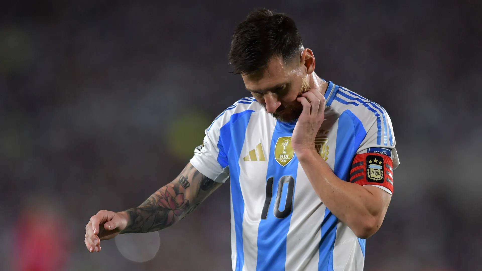 Lionel Messi of Argentina.