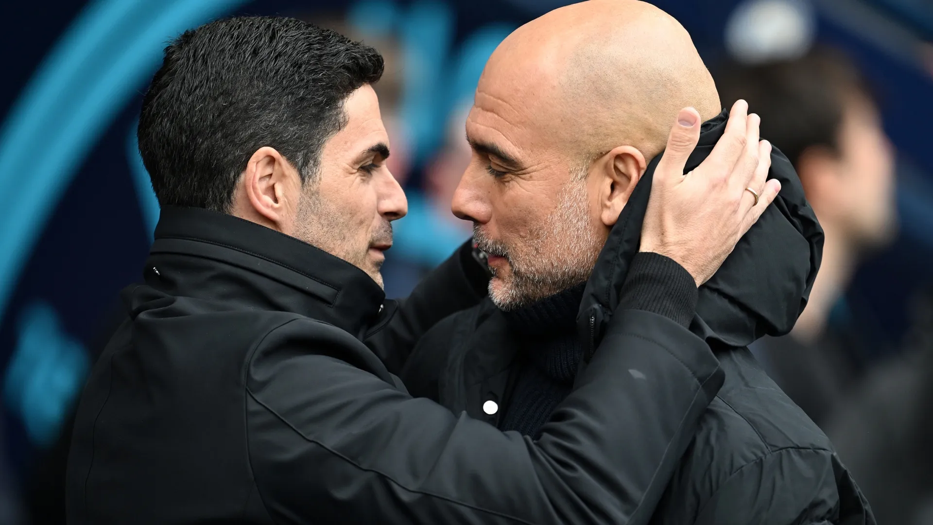 Arteta was Guardiola’s assistant in Manchester (Michael Regan/Getty Images)
