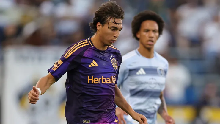 Julian Aude of the Los Angeles Galaxy
