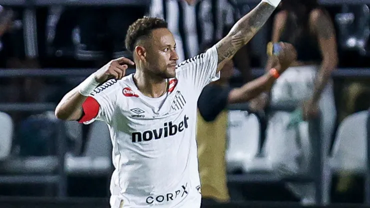 Neymar Junior of Santos
