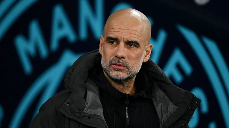 Pep Guardiola, Manager of Manchester City.
