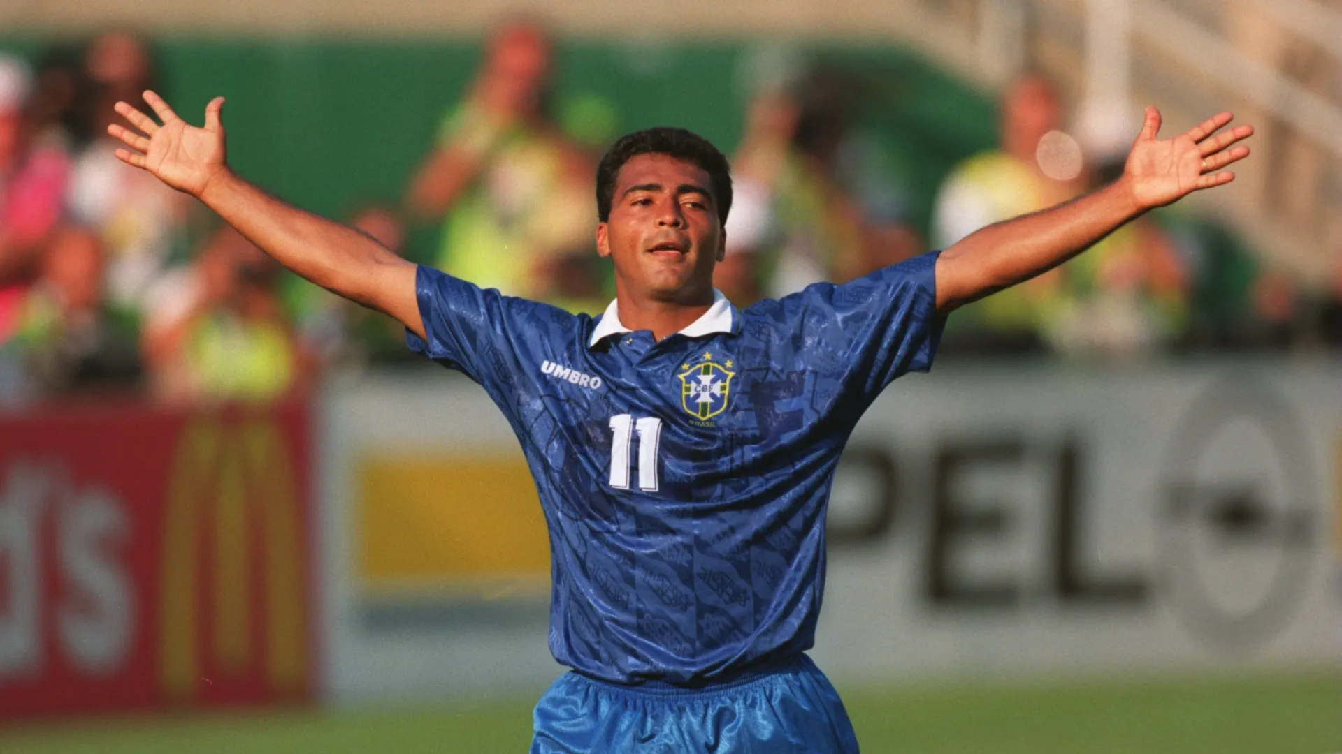 Romario of Brazil during 1994 World Cup.