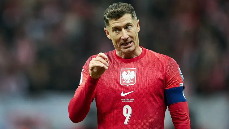 Robert Lewandowski of Poland
