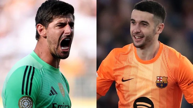Courtois and García were compared by Simón
