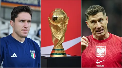 Italy and Poland will compete in the World Cup playoffs.