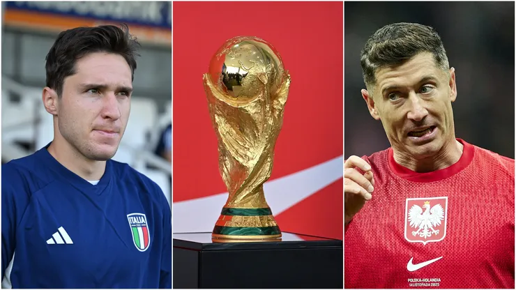 Italy and Poland will compete in the World Cup playoffs.