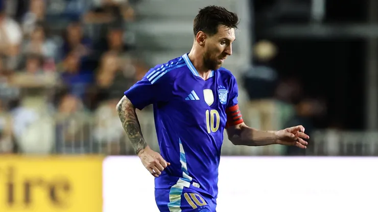 Lionel Messi of Argentina