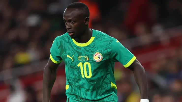 Sadio Mane of Senegal