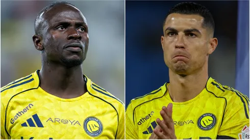 Sadio Mane (left) and Cristiano Ronaldo (right)