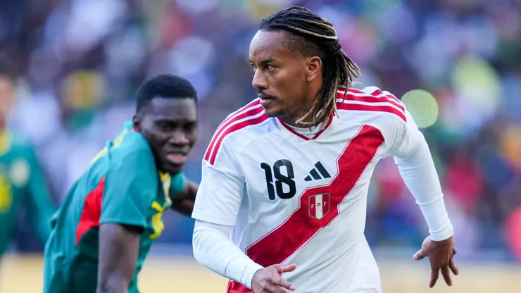 Andre Carillo of Peru