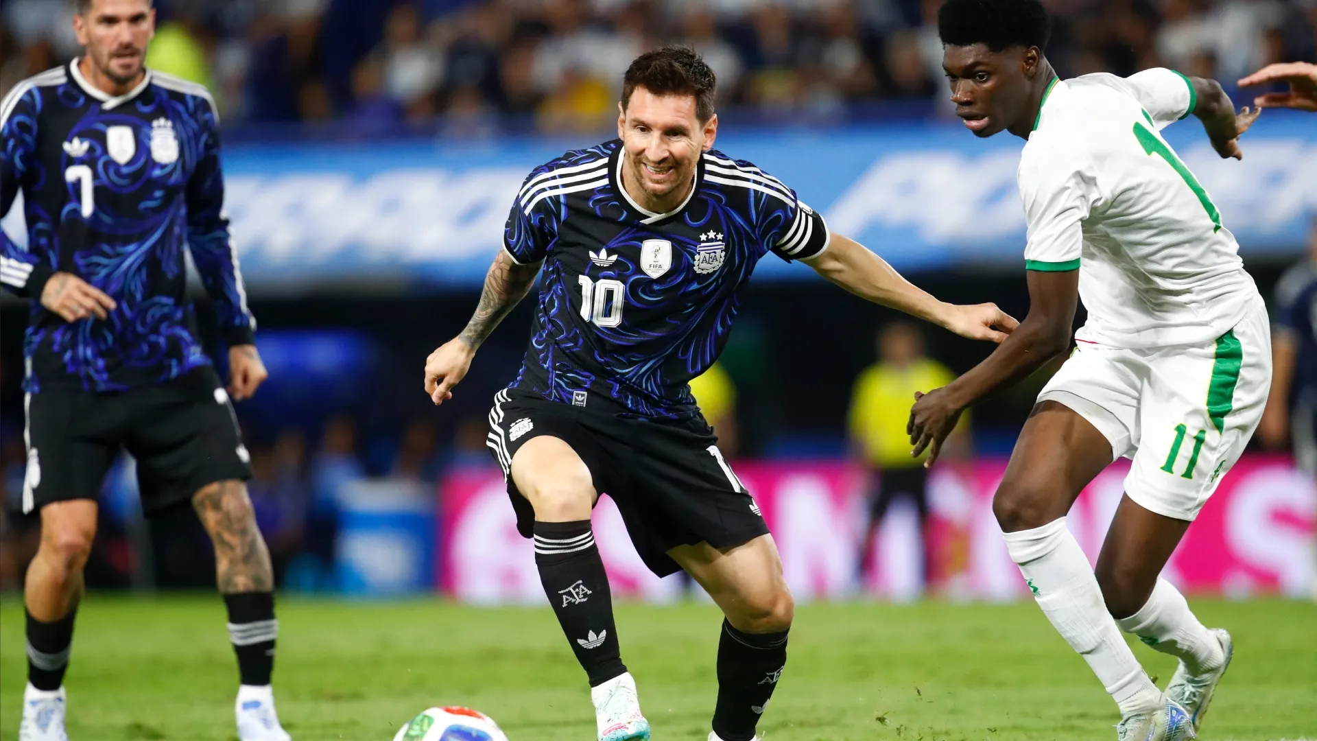 Lionel Messi of Argentina.