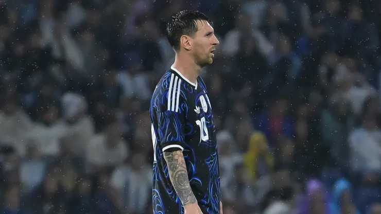 Lionel Messi of Argentina