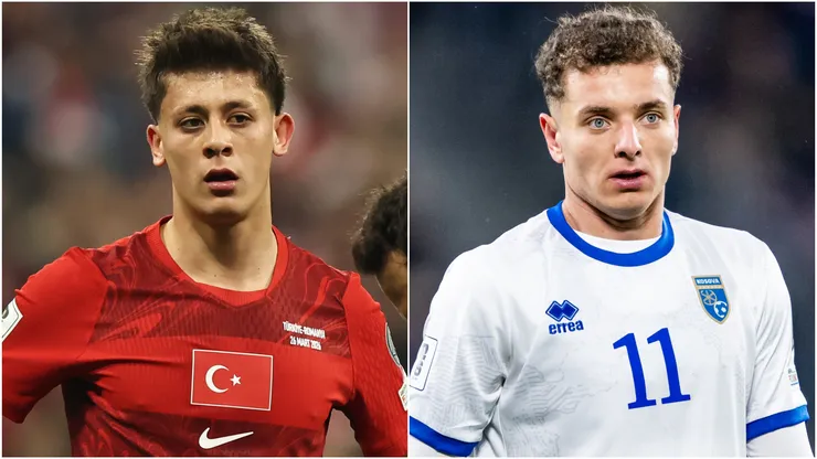 Arda Guler (left) and Fisnik Asllani (right)