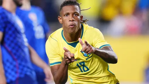 Danilo scored for Brazil in the first half