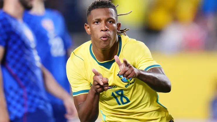 Danilo scored for Brazil in the first half