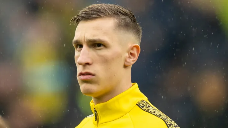 Nico Schlotterbeck of Borussia Dortmund is seen during the Bundesliga match.