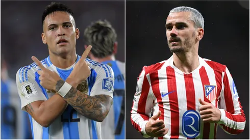 Argentina striker Lautaro Martinez and Atletico Madrid star Antoine Griezmann.