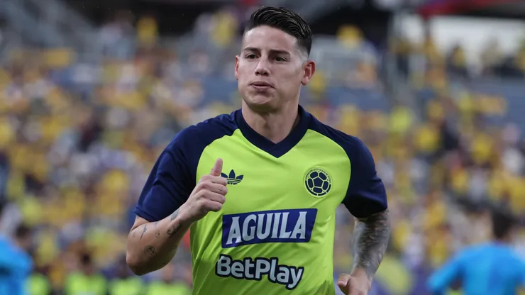 James Rodriguez of Colombia.