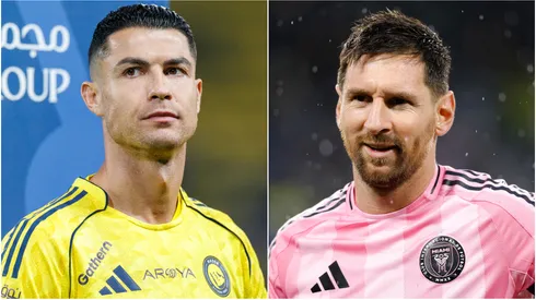 Cristiano Ronaldo (left) and Lionel Messi (right)