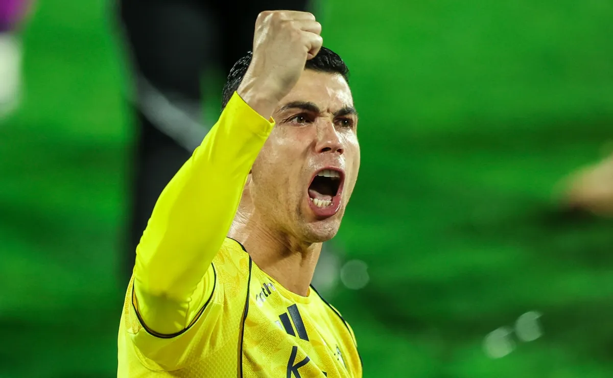 Video: Cristiano Ronaldo scores 24th goal in 24 Saudi Pro League games against Al-Okhdood as career tally h...