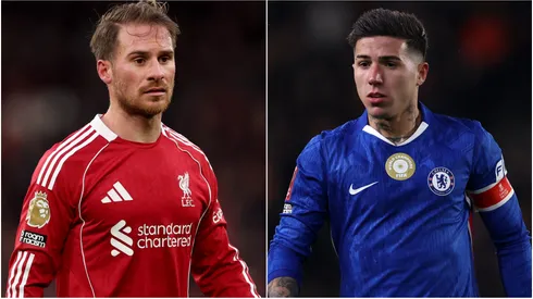 Liverpool's Alexis Mac Allister and Chelsea's Enzo Fernandez.