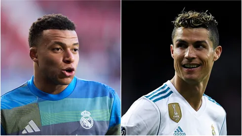 Kylian Mbappe praised Cristiano Ronaldo.